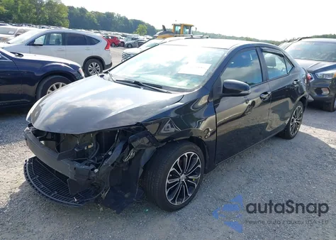 2015 Toyota Corolla S Premium z USA, uszkodzony, nr VIN 2T1BURHE6FC381868